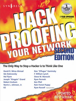 cover image of Hack Proofing Your Network